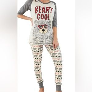 Lazy One “Beary Cool” Leggings ONLY